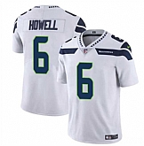 Men & Women & Youth Seattle Seahawks #6 Sam Howell White Vapor Limited Football Stitched Jersey,baseball caps,new era cap wholesale,wholesale hats
